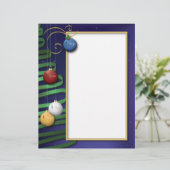 Love, Hope, Peace, Joy Christmas Letter (Standing Front)