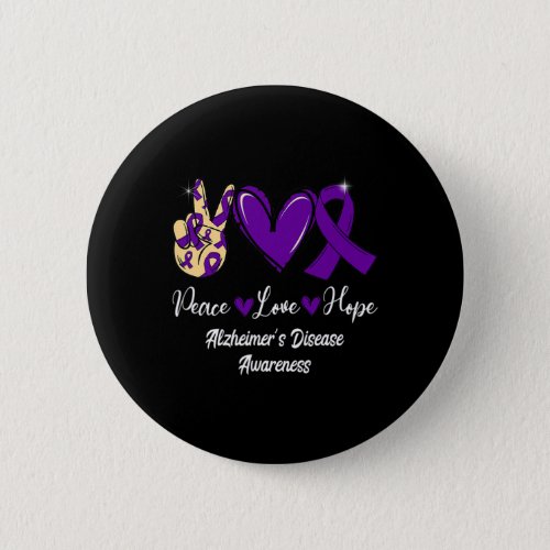Love Hope Purple Ribbon Alzheimerheimer Disease Aw Button