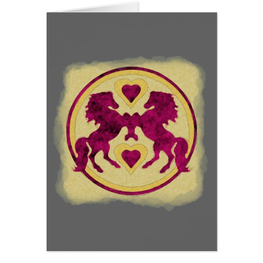 LOVE HORSES CARDS (Front)