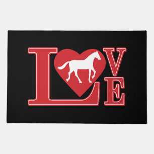 Love Horses Doormat