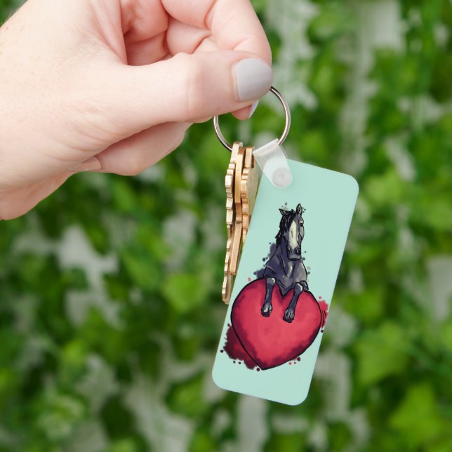 Love horses keychain (Hand)