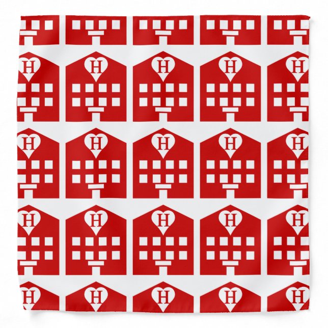 Love Hotel Japanese Emoji Bandana (Front)