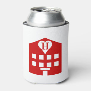 Love Hotel Japanese Emoji Can Cooler