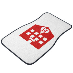 Love Hotel Japanese Emoji Car Floor Mat