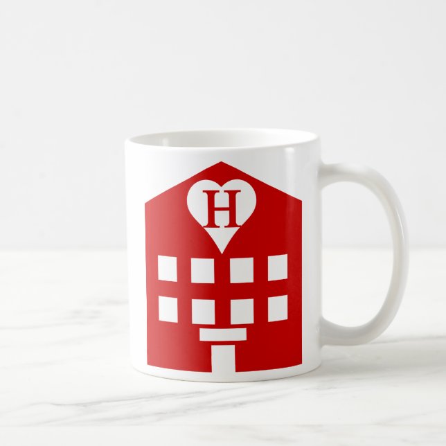 Love Hotel Japanese Emoji Coffee Mug (Right)