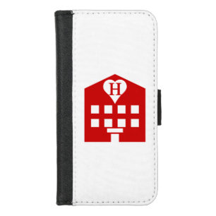 Love Hotel Japanese Emoji iPhone 8/7 Wallet Case