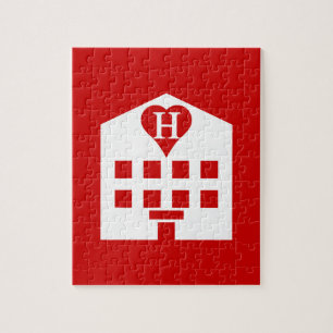 Love Hotel Japanese Emoji Jigsaw Puzzle