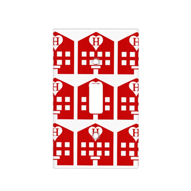 Love Hotel Japanese Emoji Light Switch Cover (Front)