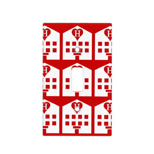Love Hotel Japanese Emoji Light Switch Cover (Front)