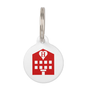 Love Hotel Japanese Emoji Pet ID Tag