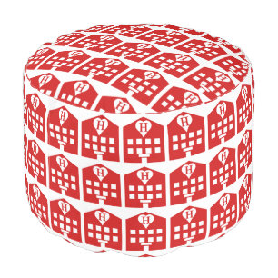 Love Hotel Japanese Emoji Pouf