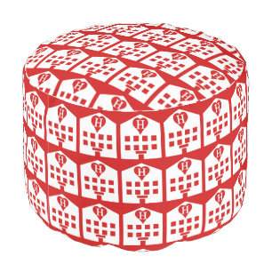 Love Hotel Japanese Emoji Pouf