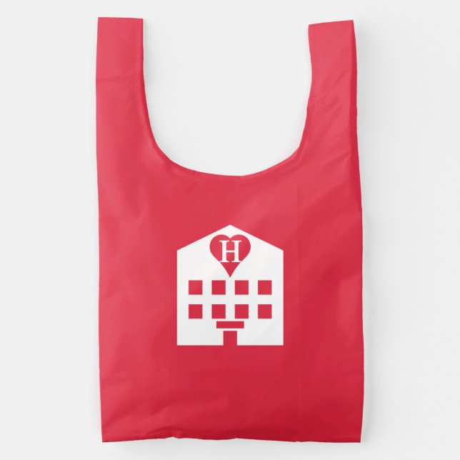Love Hotel Japanese Emoji Reusable Bag (Front)