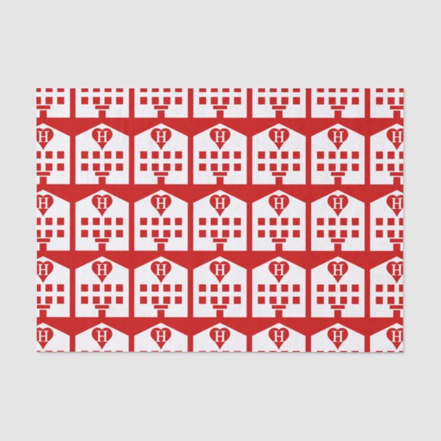 Love Hotel Japanese Emoji Tissue Paper (Front)