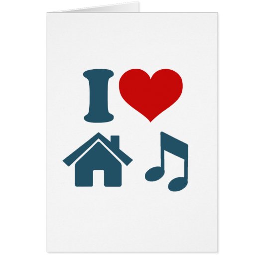 Love House Music Cards (Front)