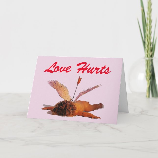 love hurts holiday card (Front)