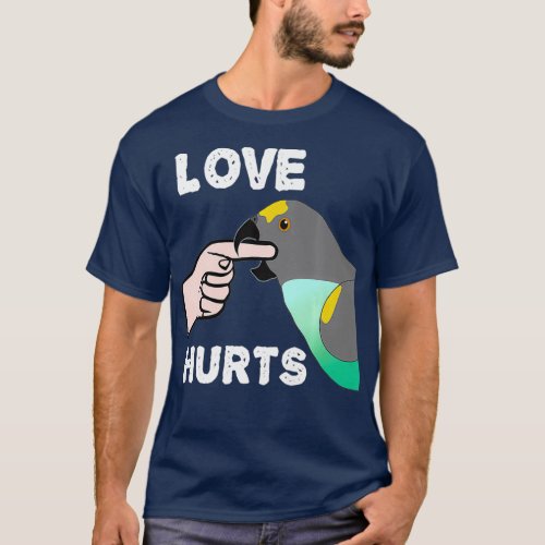 Love Hurts Meyers Parrot Premium T_Shirt