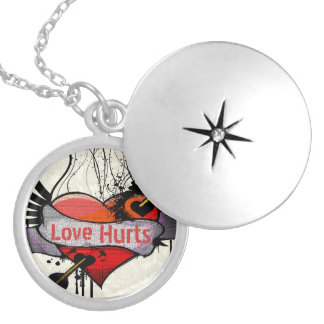 Love Hurts Necklaces Gothic Grunge