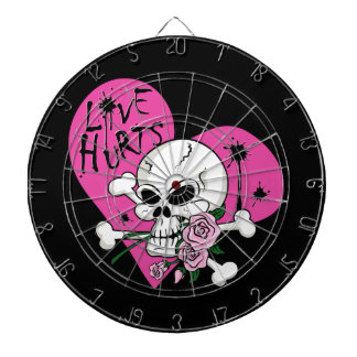 Love Hurt's Skull Dartboard