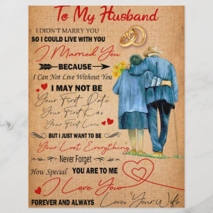 Love Husband   Letter To My Husband I Love You Letterhead