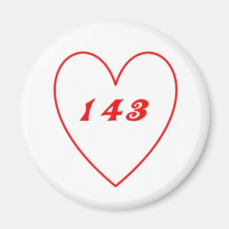 Love, I Love You Magnet