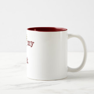love, I myGeek Two-Tone Coffee Mug