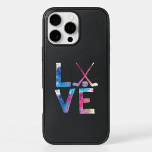 Love Ice Hockey Girls Hockey Gifts Womens Ice Hock iPhone 16 Pro Max Case