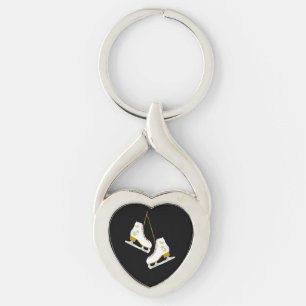 Love Ice skating  Keychain