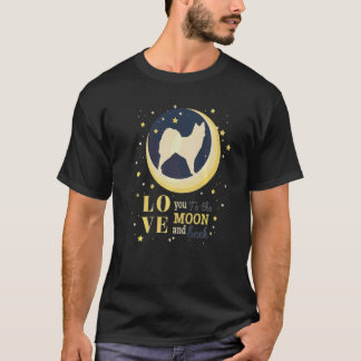 Love Icelandic Sheepdog To The Moon T-Shirt