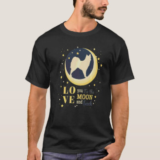 Love Icelandic Sheepdog To The Moon T-Shirt