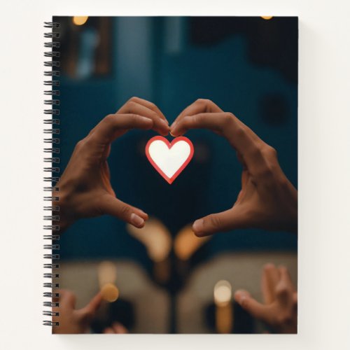 love   image design Spiral Notebook