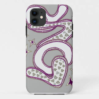 Love in 1960s style iPhone 11 case