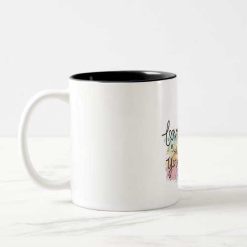 love in a cup siploverepeat Two_Tone coffee mug