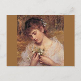 Love in a Mist by Sophie Anderson Postcard