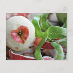 Love in an Apple Postcard