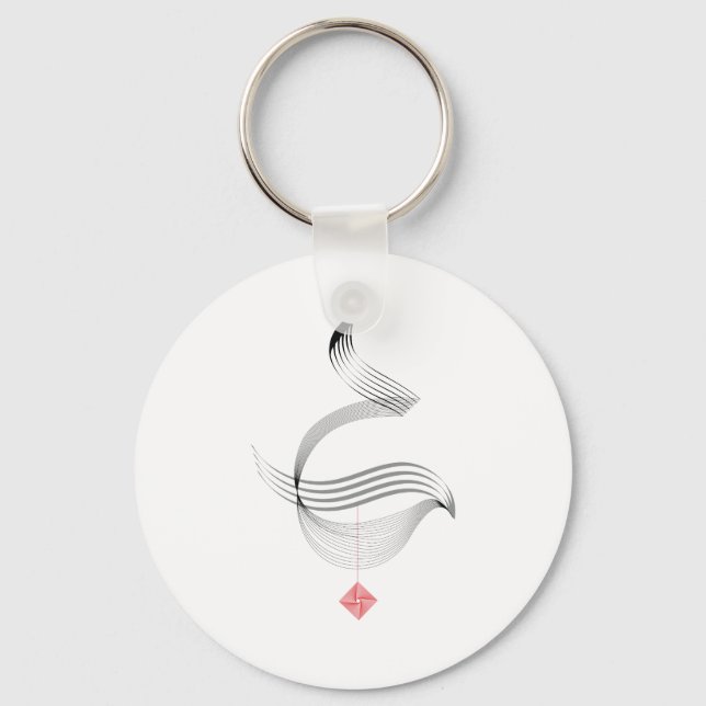 love in arabic keychain (Front)