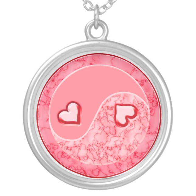 Love in Balance Yin Yang Necklace (Front)