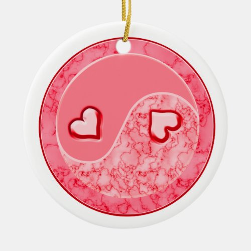 Love in Balance Yin Yang Ornament