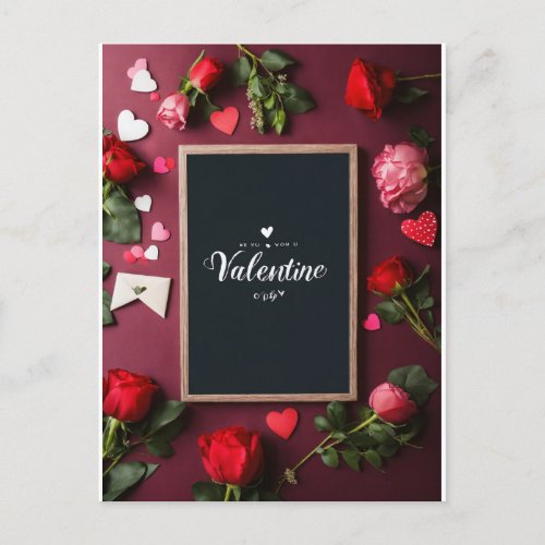Love in Bloom A Valentines Day Affair Postcard