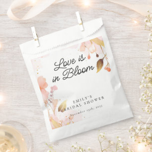 Love in Bloom Bridal Shower Favor Bag