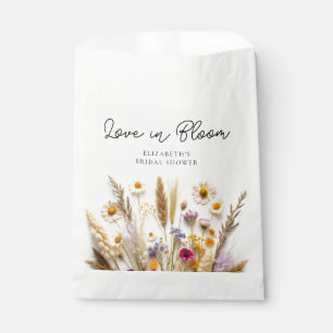 Love in Bloom Bridal Shower Favor Bag