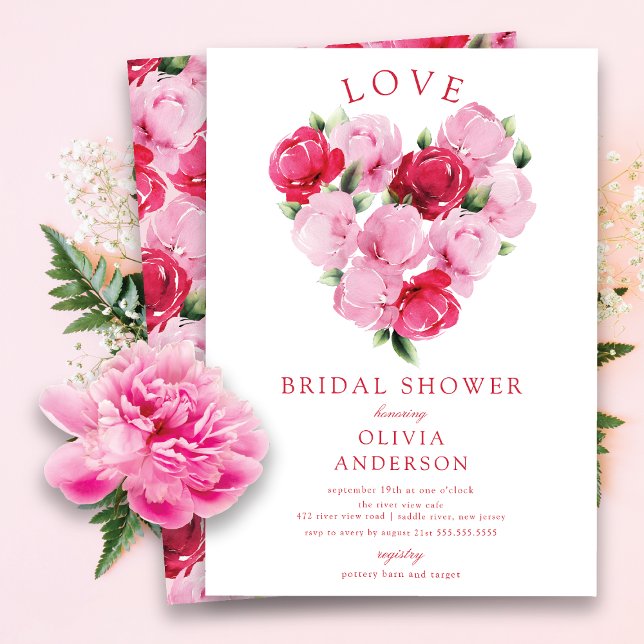 Love in Bloom Bridal Shower Invitation (Creator Uploaded)