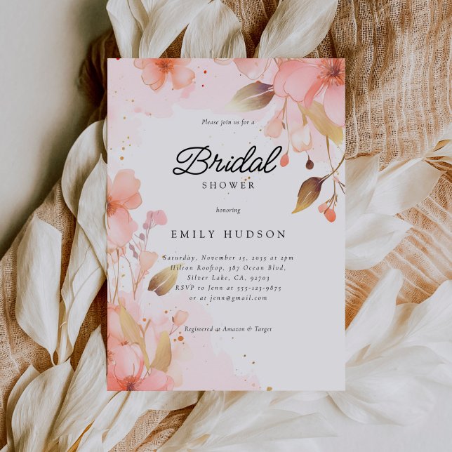 Love in Bloom Bridal Shower Invitation (Creator Uploaded)