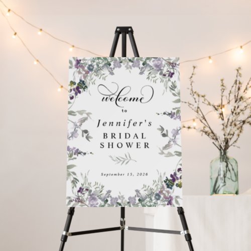 Love in Bloom Bridal Shower Welcome Sign