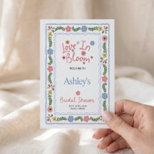 Love in Bloom Bridal Shower, Whimsical 