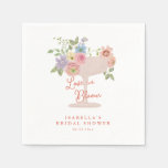 Love in Bloom Floral Garden Bridal Shower Napkins