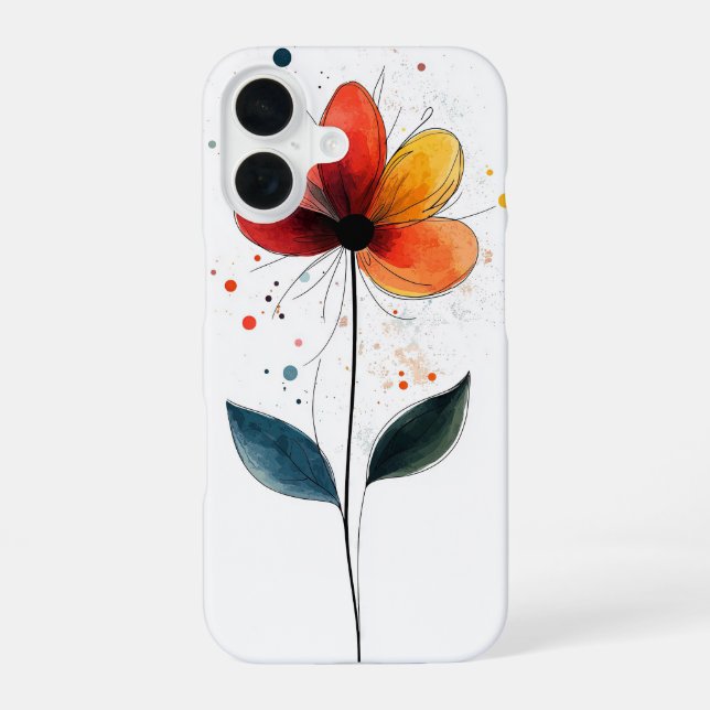 Love in Bloom Iphone Case (Back)