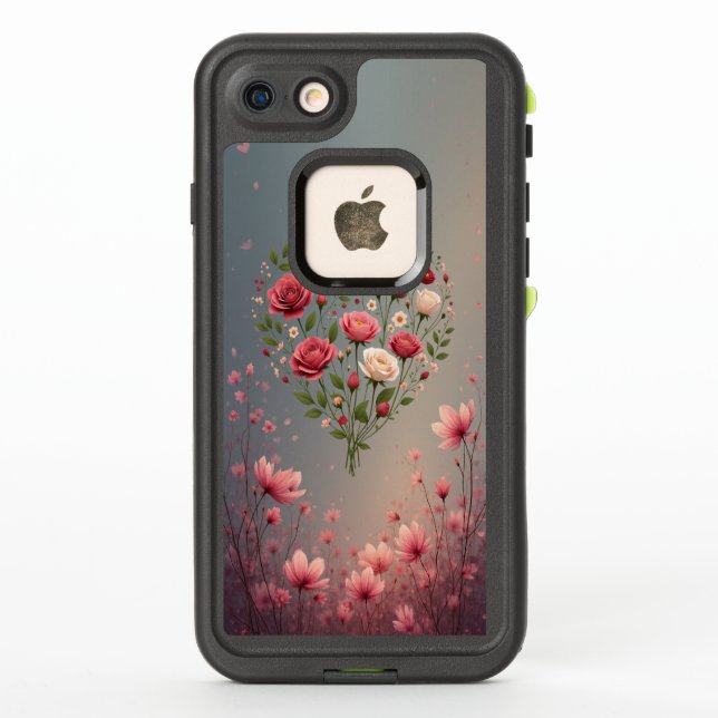 Love in Bloom LifeProof iPhone Case (Back)