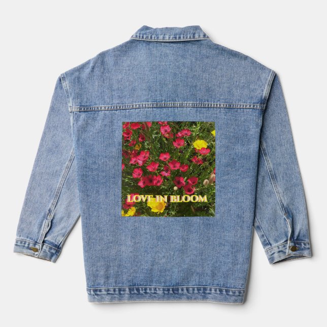 Love in Bloom Red Roses Jacket (Back)