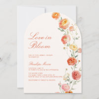 Love In Bloom Verona Sunset Bridal Shower Arch